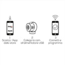 Beghelli videocamera ring da interno Nero BEGHELLI