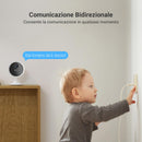 EZVIZ Telecamera di sorveglianza WiFi interna con batteria, Camera di sicurezza IP 1080P, Rilevamento di persone, Audio bidirezionale, Supporto di schede fino a 512GB, Compatibile con Alexa, CB1 EZVIZ