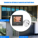 Spioncino Digitale, Spioncino Elettronico Con Display Digitale Campanello Video Della Videocamera per la Visione Notturna di 120 Gradi con Visore ad Angolo Visuale HD con Monitor LCD 3 Pollici Garsent