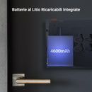 EZVIZ Schermo intelligente interno, touchscreen a colori da 7" senza fili con batteria da 4600 mAh, audio a 2 vie e vista dal vivo, facile da installare, SD7