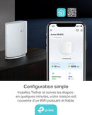 TP-Link Wi-Fi 7 Archer BE450 Router Wi-Fi BE7200Mbps, 1×Porta WAN/LAN 10 Gbps, 1×Porta WAN/LAN 2.5 Gbps, Molteplici Opzioni di Installazione, MU-MIMO, 4K-QAM, OFDMA, MLO, VPN, non supporta xDSL TP-Link