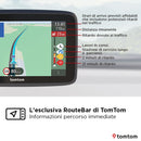 TomTom Navigatore per Auto GO Classic 2a gen. (6", Informazioni sul traffico e Avvisi autovelox, Aggiornamenti Mappe Europa, Aggiornamenti tramite Wi-Fi, Indicatore di corsia in movimento)