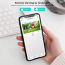 Videocamera Sorveglianza, 4MP Solar PTZ Camera Wireless Security Camera Outdoor Night Vision PIR Detection Solar Powered Battery Camera,per la sicurezza della casa JOJIDE