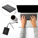 Disco rigido esterno portatile,SSD ad alta capacità, archiviazione su disco rigido USB di archiviazione per PC, TV, laptop, ufficio, compatibile con Mac e Windows 64GB