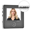 Spioncino Digitale, Spioncino Elettronico Con Display Digitale Campanello Video Della Videocamera per la Visione Notturna di 120 Gradi con Visore ad Angolo Visuale HD con Monitor LCD 3 Pollici Garsent