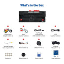 Eonon Autoradio Android 14 da 7 pollici, doppio DIN, sistema di navigazione GPS da 3+32GB, CarPlay, Android Auto, mirroring dello schermo, Bluetooth, touchscreen WiFi DSP USB telecamera posteriore UX7