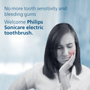 Spazzolino elettrico Philips Sonicare I No 1 Dentist Consigliato 3X Rimozione Placca Ideale Gengive e Sensibilità Dentale Sorriso Luminoso Alito Fresco Philips