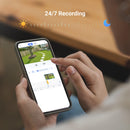 EZVIZ C8C Lite Telecamera Wi-Fi Esterno 1080p, Telecamera Motorizzata per Esterni con Copertura a 360 °, Visione Notturna Fino a 30m, Rilevamento di persone, Impermeabile, Funziona con Alexa EZVIZ