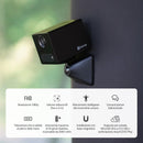 EZVIZ Telecamera da interno, IP camera wifi, Videocamera di sorveglianza, Visione notturna Avviso movimento, Rilevamento di persona, App mobile Compatibile con Alexa Modello CB2 EZVIZ