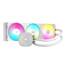CORSAIR NAUTILUS 360 RS ARGB Raffreddatore CPU a Liquido – 360mm AIO – Connessione Diretta alla Scheda Madre – Intel LGA 1851/1700, AMD AM5/AM4 – 3x RS120 ARGB Ventilatori Inclusi – Bianco