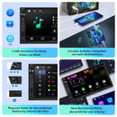 Eonon 7 pollici, sistema operativo Linux, doppio DIN, wireless, CarPlay, Android Auto,supporto DSP, Type-C, ricarica rapida, MirrorLink, ingresso/uscita video, ingresso AUX con telecamera di backup X3