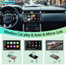 Autoradio 2 DIN BT Car Radio Car Play con Wireless Carplay e Android Auto, Doppio DIN 7 pollici HD Touch Screen, Radio FM RDS/Tipo C/Ricarica rapida/Microfono/Telecamera posteriore