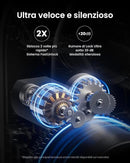 SwitchBot WiFi Smart Lock Ultra con Tastierino piu impronta e Riconoscimento Facciale 3D, Serratura Smart con Impronte Digitali, Serratura Elettronica con Batteria Ricaricabile, Adatta a Matter, Alexa, Google switchbot