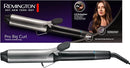 Remington Ferro Arricciacapelli  Per riccioli grandi 38mm - Protezione 4 volte, Rivestimento in tormalina e ceramica, Display digitale fino a 210°C, con morsetto, Onde naturali, Pro Big CurlCI5538 Remington