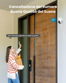 ieGeek 2K Telecamera Wi-Fi Esterno Senza Fili a Batteria, 360° PTZ Videocamera Sorveglianza con Pannello Solare, Rilevazione di Movimento PIR con Allarme, Visione Notturna a Colori, 2 Vie Audio, IP65 ieGeek