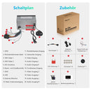 Eonon 7 pollici, sistema operativo Linux, doppio DIN, wireless, CarPlay, Android Auto,supporto DSP, Type-C, ricarica rapida, MirrorLink, ingresso/uscita video, ingresso AUX con telecamera di backup X3