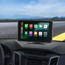 VEVOR Autoradio Portatile per Auto Senza Fili, Radio Portatile HD da 177,8 mm con Schermo Tattile per Apple CarPlay e Android Auto, con Telecamera di Retromarcia, Bluetooth, Navigazione GPS