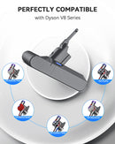 Morpilot Batteria per Dyson V8, 8000mAh Batteria di Ricambio per Dyson V8 Absolute Fluffy Animal SV10 Motorhead Slim Fluffy Total Clean Extra con 3 Filtri