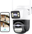 Telecamera per eserno 2.4G WiFi PTZ Outdoor Camera Dual Lens Home Security ezviz
