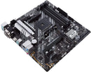 ASUS PRIME B550M-A/CSM Scheda Madre microATX, AMD B550, Socket AM4, DDR4, PCIe 4.0, LAN Realtek 1Gb, 2xM.2, 4xSATA 6GB/s, 7.1 Surround, Supporto Aura Sync RGB, ASUS Control Center Express, Nero