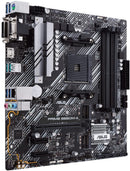 ASUS PRIME B550M-A/CSM Scheda Madre microATX, AMD B550, Socket AM4, DDR4, PCIe 4.0, LAN Realtek 1Gb, 2xM.2, 4xSATA 6GB/s, 7.1 Surround, Supporto Aura Sync RGB, ASUS Control Center Express, Nero