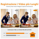 Imou Telecamera Wi-Fi Interno 2K, Telecamera Interna con Rilevazione Umana & Visione Notturna, 3MP Baby Monitor, Audio Bidirezionale, Allarme di Suoni Anormali, Compatibile con Alexa/Google, Cue 2C