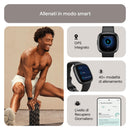 Smartwatch per il fitness Fitbit Versa 4 con GPS integrato, fino a 6 giorni di autonomia e compatibile con iOS 15 & Android OS 9.0, Nero / Alluminio grigio grafite