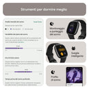 Smartwatch per il fitness Fitbit Versa 4 con GPS integrato, fino a 6 giorni di autonomia e compatibile con iOS 15 & Android OS 9.0, Nero / Alluminio grigio grafite