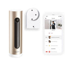 Netatmo Telecamera Wifi Interno con Supporto a Parete, 1080P, Videocamera di Sorveglianza, Sensore di Movimento, Visione Notturna, Senza Abbonamenti, Compatibile con Alexa, Google, Apple, NSC-AMZ Netatmo