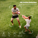YUPBOE 2Pack Telecamera WiFi Esterno Senza Fili: 2K Telecamera Wi-Fi Esterno Batteria 360° PTZ Telecamera Esterna con Pannello Solare Fotocameras di Sorveglianza Solare PIR Visione Notturna a Colori