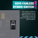 Cooler Master V850 Gold V2 Full Modular, 850W, efficienza Gold 80+, funzionamento semi-fanless, cavi PCIe ad alta efficienza 16AWG
