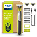 Philips OneBlade QP2834/31 - Regolabarba elettrico 360 autentico, per viso nuovo con scatola danneggiato Philips