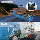 Drone con Fotocamera 4K, Motore Brushless, Evitamento Ostacoli, WiFi, Trasmissione 5G, One Touch On/Off, Hovering Optical Flow, 360°Flip, Pieghevole, 2*20min Batterie, Regalo per Bambini, GrisArgento Infaebo
