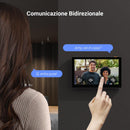 EZVIZ Schermo intelligente interno, touchscreen a colori da 7" senza fili con batteria da 4600 mAh, audio a 2 vie e vista dal vivo, facile da installare, SD7