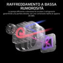 CORSAIR NAUTILUS 360 RS ARGB Raffreddatore CPU a Liquido – 360mm AIO – Connessione Diretta alla Scheda Madre – Intel LGA 1851/1700, AMD AM5/AM4 – 3x RS120 ARGB Ventilatori Inclusi – Bianco