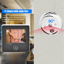 Spioncino Digitale, Spioncino Elettronico Con Display Digitale Campanello Video Della Videocamera per la Visione Notturna di 120 Gradi con Visore ad Angolo Visuale HD con Monitor LCD 3 Pollici Garsent