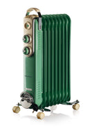 Radiatore a olio 9 elementi Verde bigeshop