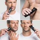 Wahl Color Trim Advanced Multigroomer, innovativi pettini di Guida codificati a Colori, 240 Minuti di Funzionamento, Caricatore USB, Ideale per Palestra e Viaggi, Lame affilate di precisione Wahl