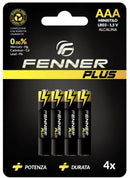 Fenner Batterie MiniStilo AAA Alcalina FN-LR03 1Cnf/4pz