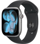 Apple Watch Serie 11 46mm AC/Space Grey SB/Black S/M EU MEV04WF/A