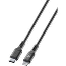 Cellularline Ploos Cavo USB-C a Lightning 1m Nero