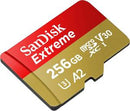 SanDisk Extreme MicroSDXC 256GB C10 UHS-I SDXC 190MB/s + Ad.SD