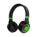 Techmade Cuffie Wireless BT+ Microfono Green-0