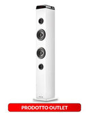 NGS Speaker Torre Sky Charm Pro Cnf Danneggiata BT AUX 50W Bianca