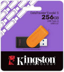 Kingston Pendrive USB-A 3.2256GB DTXS/256GB Nero/Arancio