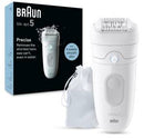 Braun Epilatore Elettrico Silk-�pil Wet-Dry SE5011 Bianco