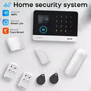 Antifrto  Tuya 4G GSM Wifi Sistema di allarme intelligente Antifurto Vita APP ezviz