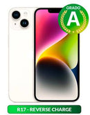 Apple iPhone 14 128GB 6.1" Starlight Ricondizionato Grado-A