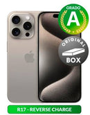 Apple iPhone 15 Pro 256GB 6.1" Nat. Tit. Used Grado-A Original Box