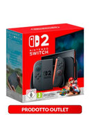 Switch 2 Console Cnf Danneggiata Black + Mario Kart World